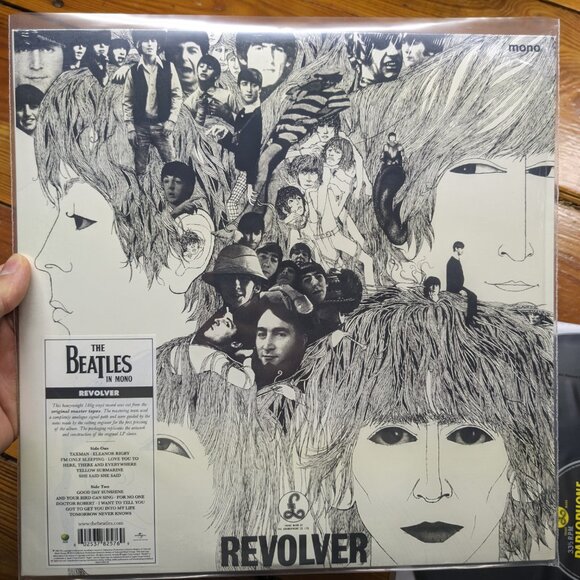 The Beatles - Revolver 2014 Mono 180g LP NM, in shrink!ULTRASONIC CLEANED - Picture 1 of 15